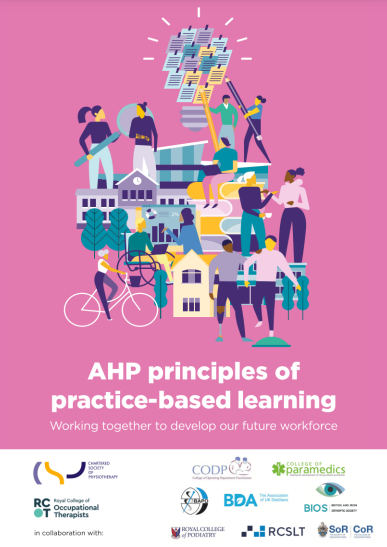 AHP principles of practice-based learning: Working together to develop our future workforce