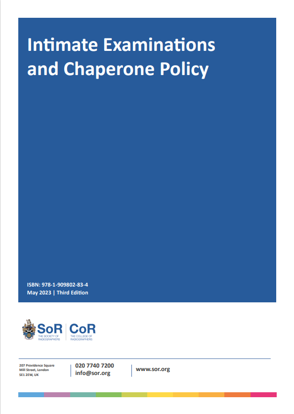 Intimate Examinations and Chaperone Policy