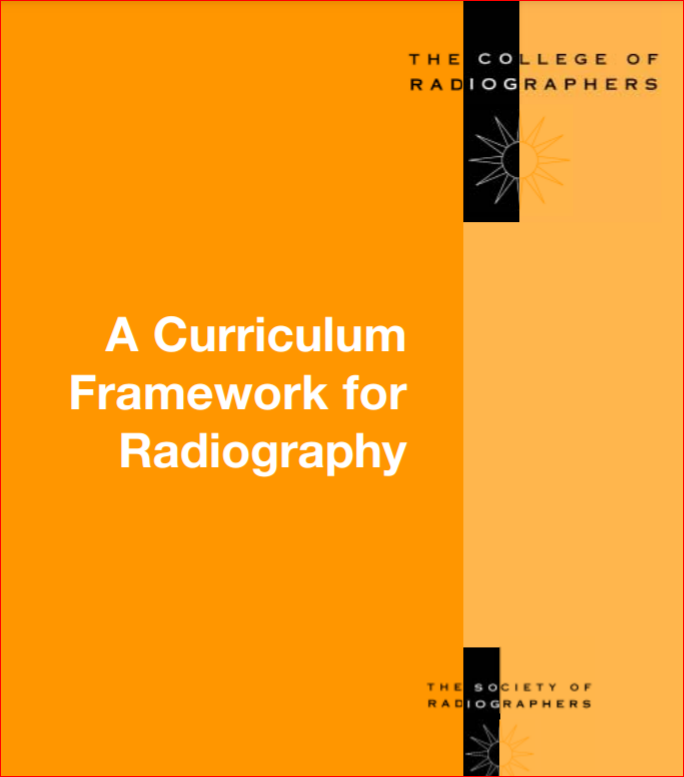 A Curriculum Framework for Radiography