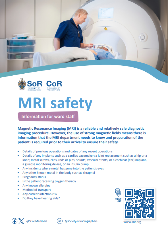MRI Safety Flyer | SoR