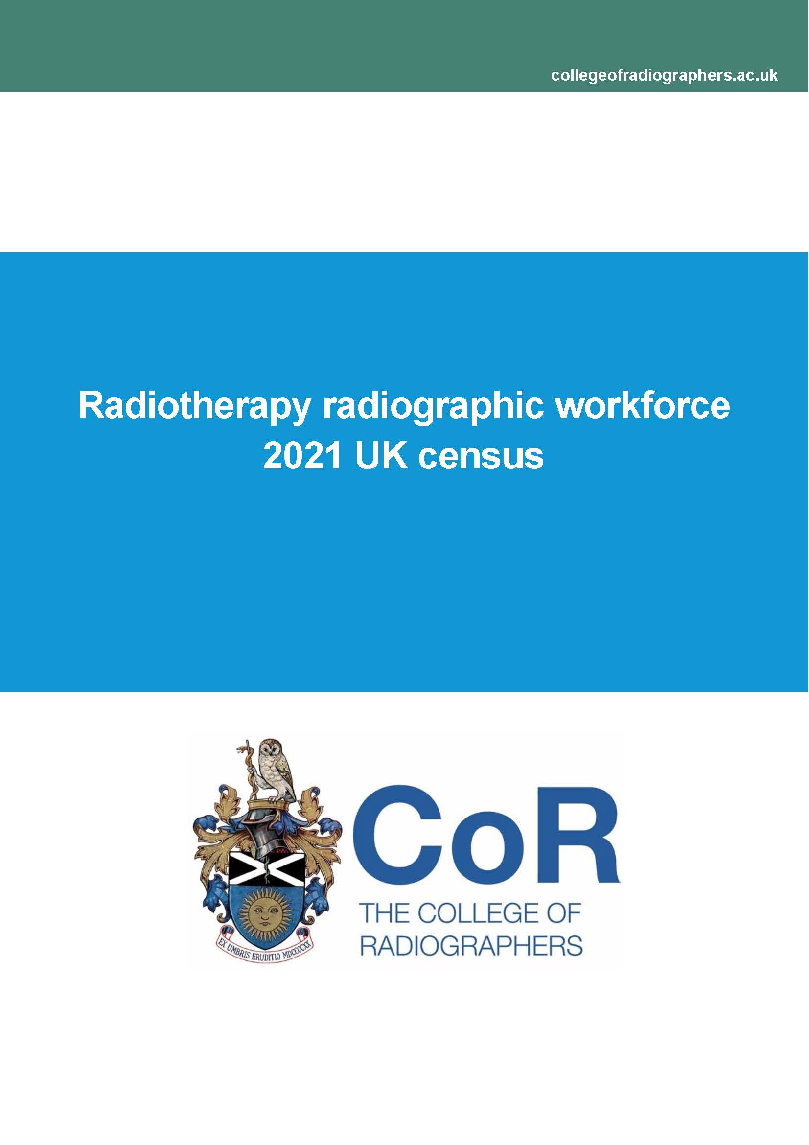Radiotherapy Radiographic Workforce UK Census 2021