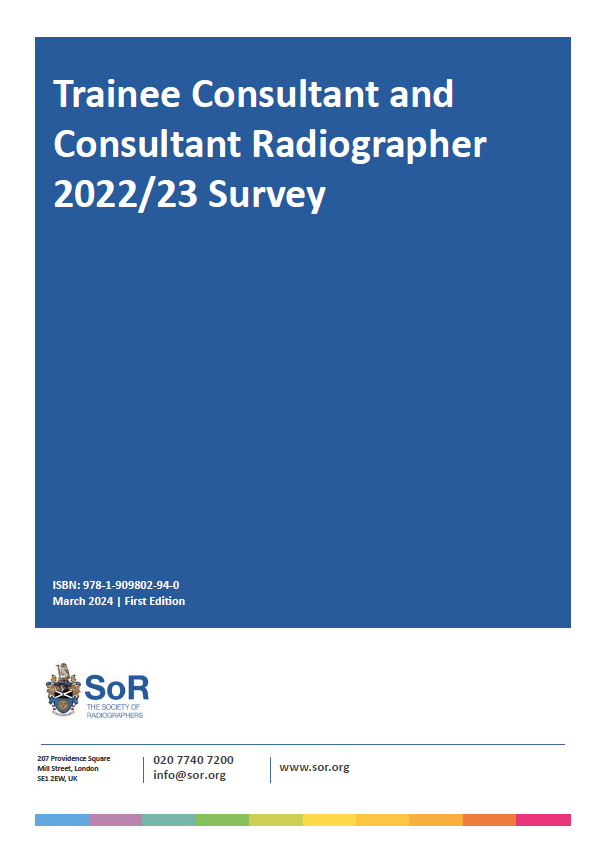 Trainee Consultant and Consultant Radiographer 2022/23 Survey