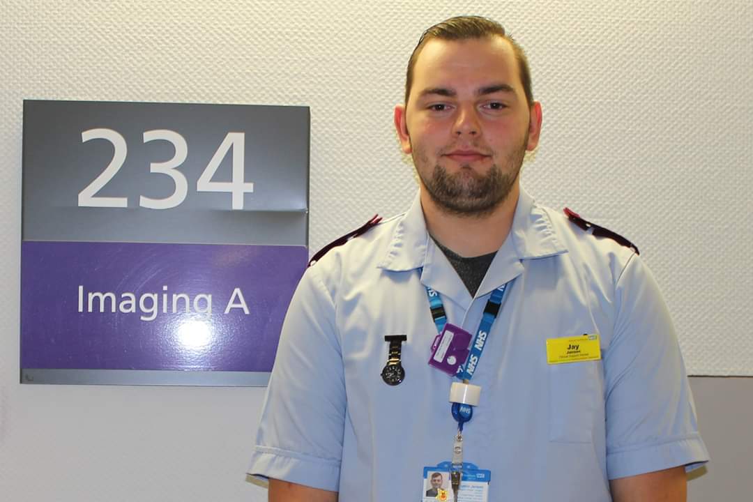 Radiology clinical support worker proud of his achievements SoR