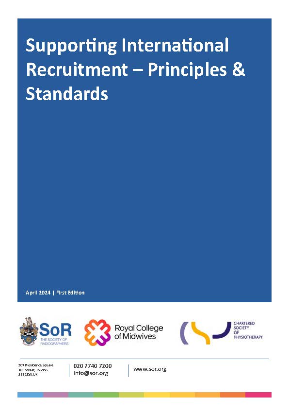 Supporting International Recruitment - Principles &amp; Standards | SoR