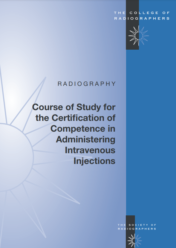 Course of Study for the Certification of Competence in Administering Intravenous Injections