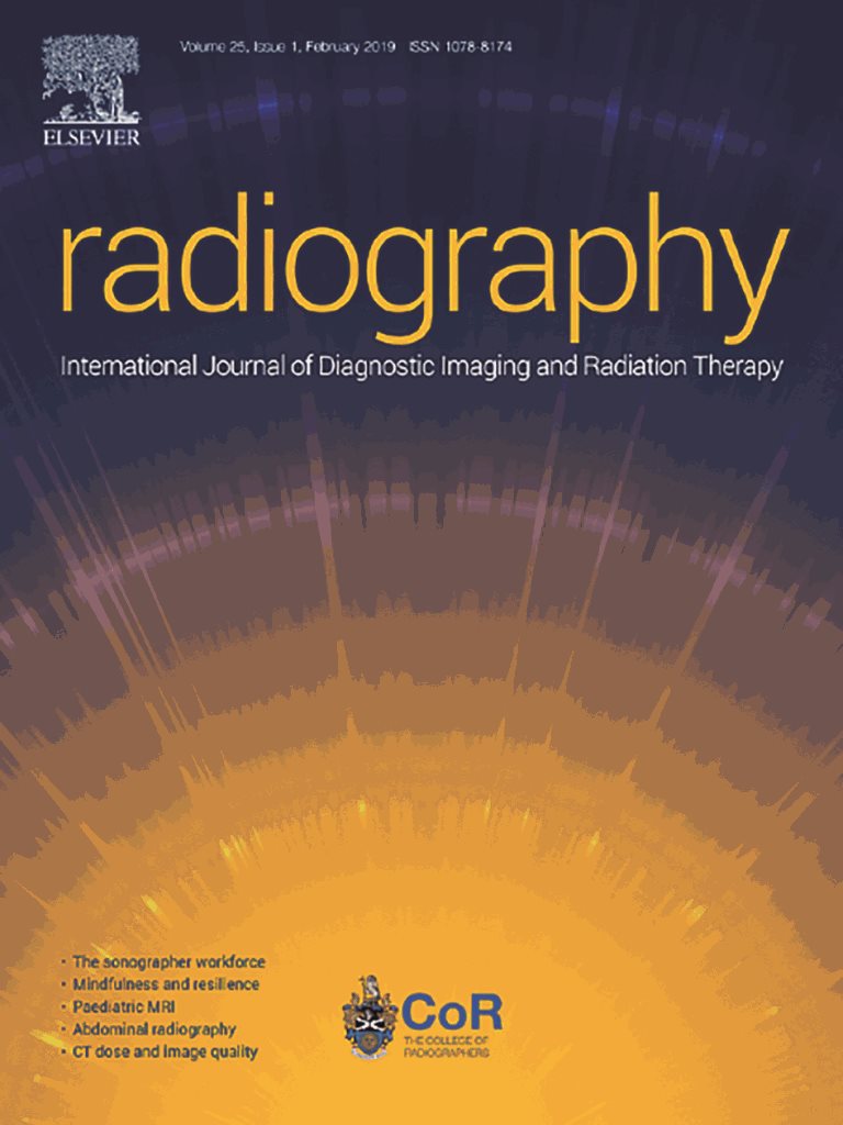 New members needed for Radiography Journal’s international editorial