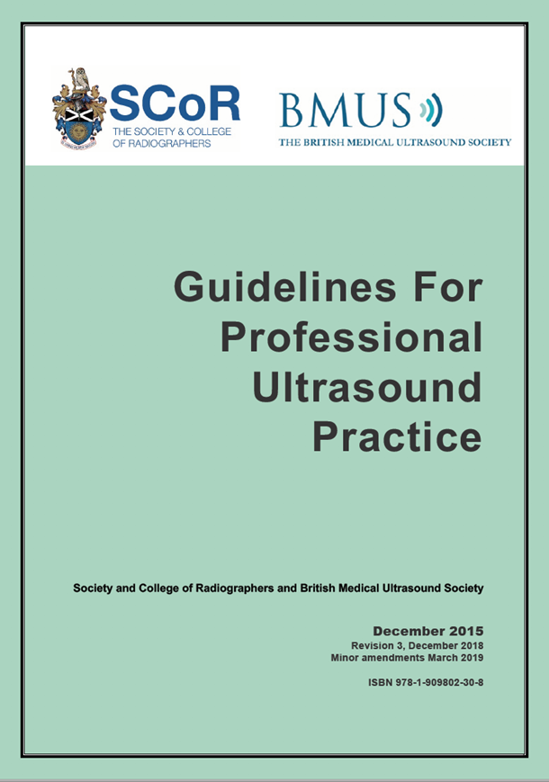 Guidelines for professional ultrasound practice