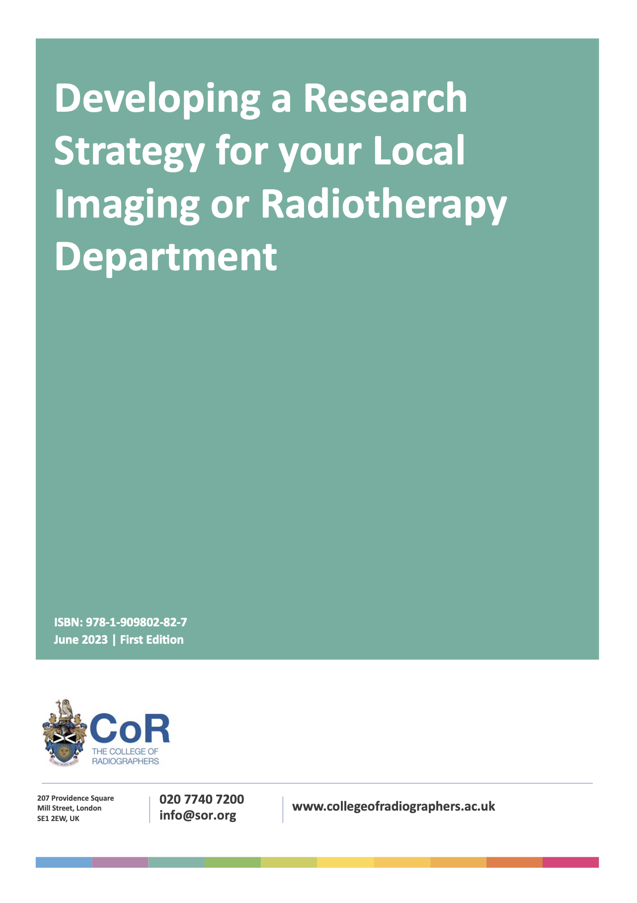 Developing a Research Strategy for your Local Imaging or Radiotherapy Department