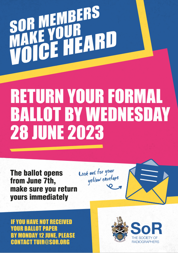 Formal Ballot - NHS England Pay Offer Poster