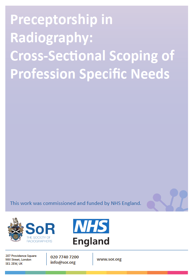 Preceptorship in Radiography: Cross-Sectional Scoping of Profession ...