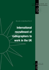 International recruitment of radiographers to work in the UK