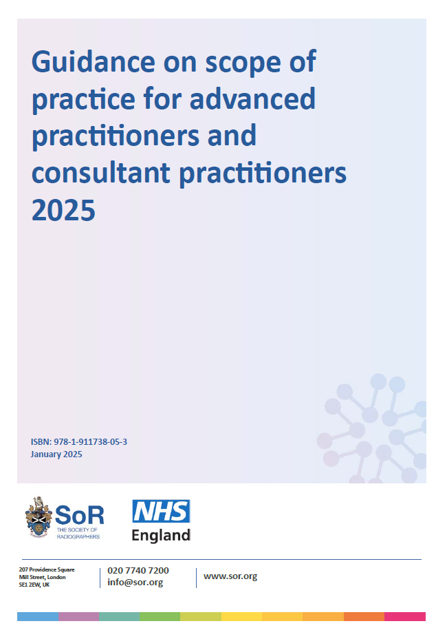 Guidance on scope of practice for advanced practitioners and consultant ...