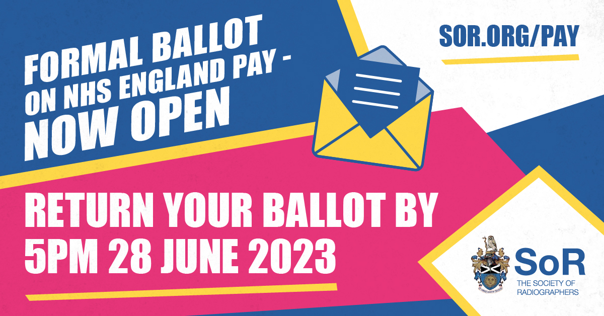 Vote in the pay ballot now