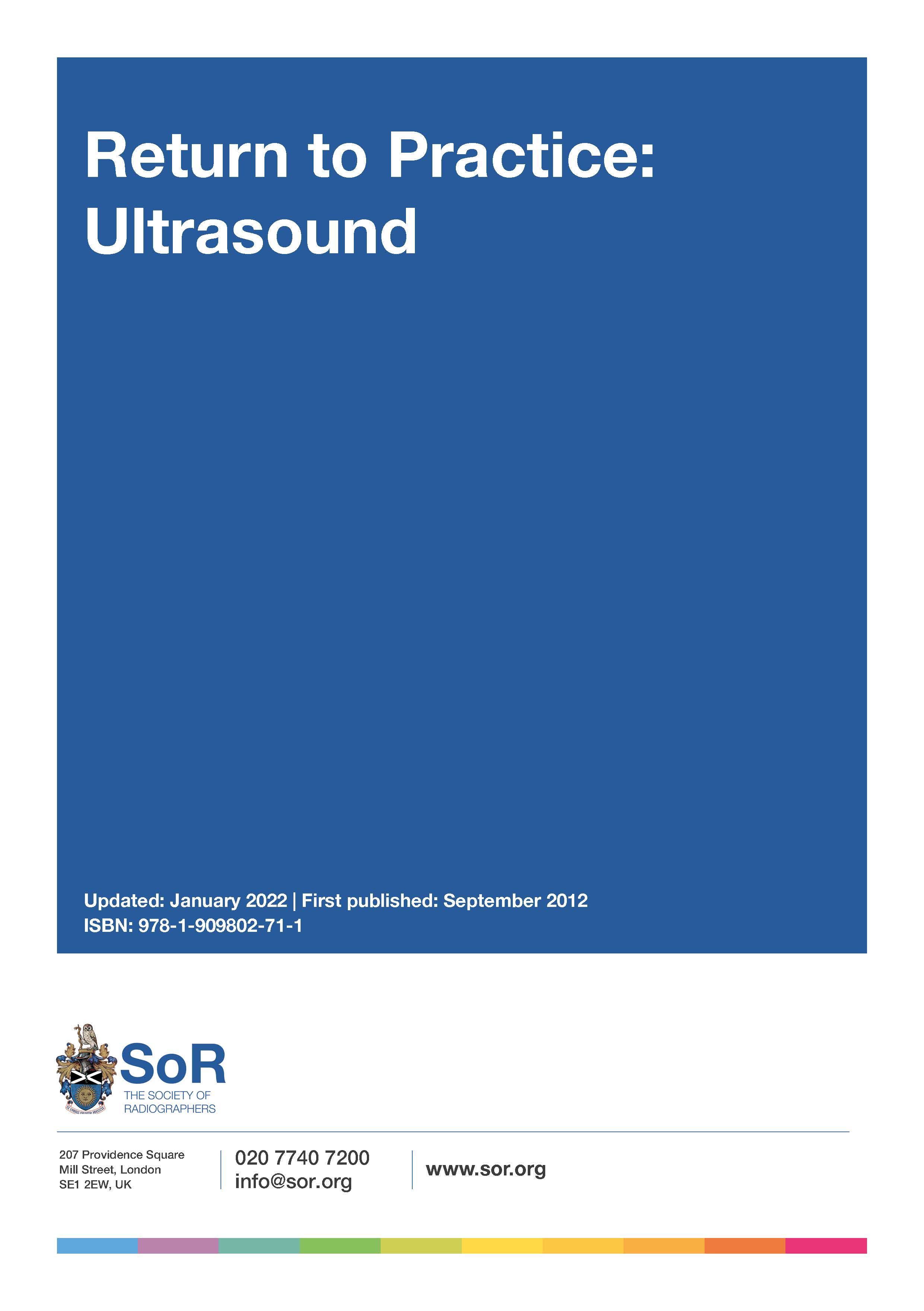 Return to Practice: Ultrasound