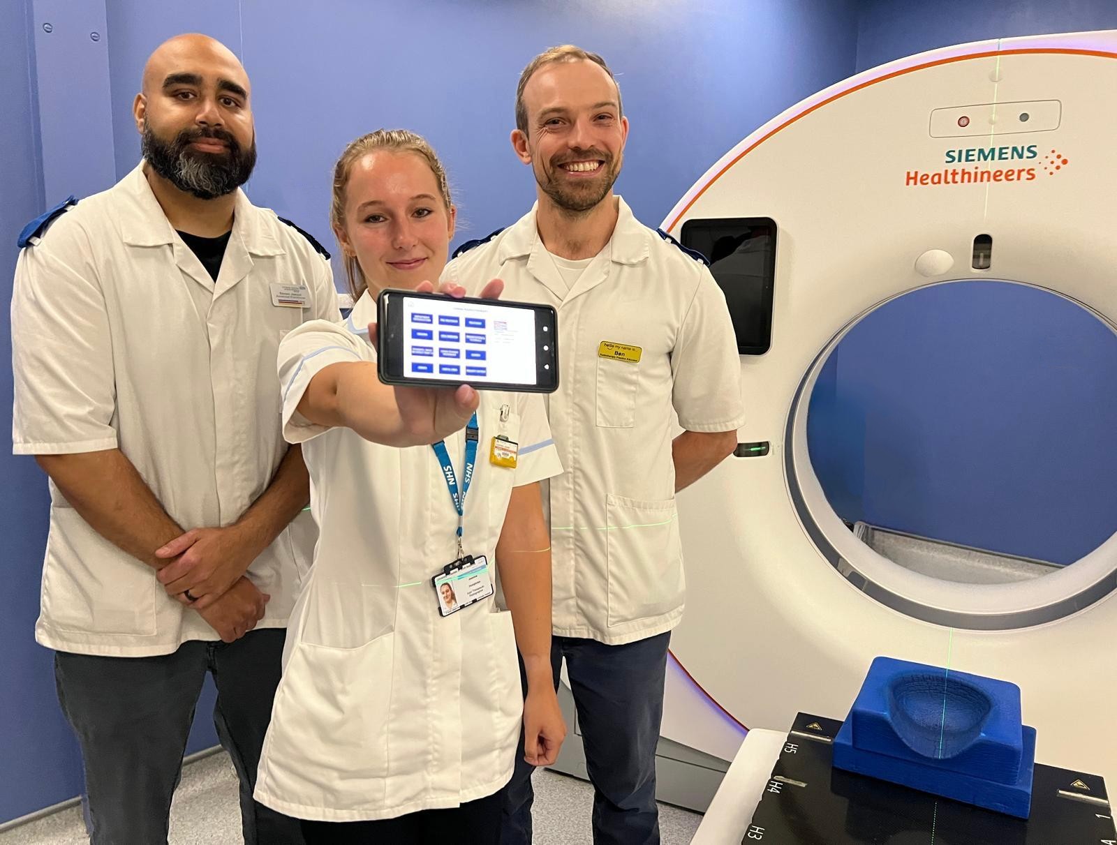 Radiographers launch in-house app to support students and apprentices | SoR