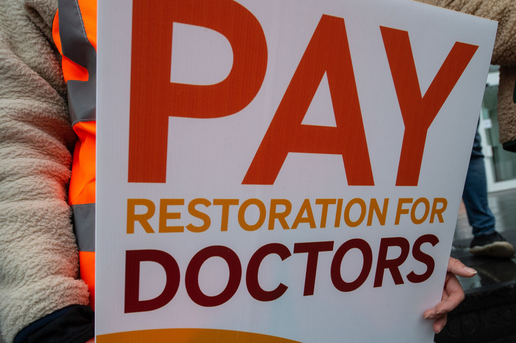 Junior doctors on strike Junior doctors on strike